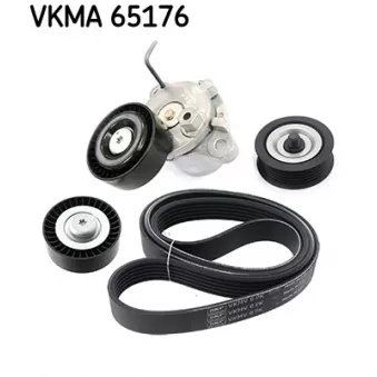 SKF VKMA 65176 - Jeu de courroies trapézoïdales à nervures