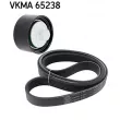SKF VKMA 65238 - Jeu de courroies trapézoïdales à nervures