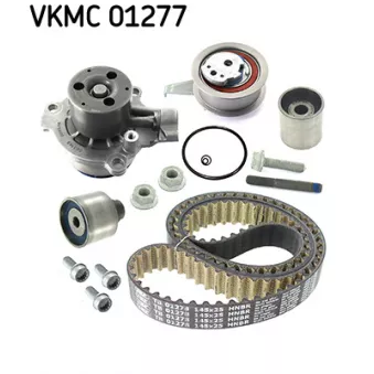 Pompe à eau + kit de courroie de distribution SKF VKMC 01277