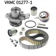 Pompe à eau + kit de courroie de distribution SKF [VKMC 01277-1]