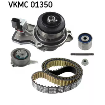 Pompe à eau + kit de courroie de distribution SKF VKMC 01350