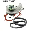 SKF VKMC 33327 - Pompe à eau+Jeu de courroie trapézoïdale à nervures