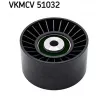 SKF VKMCV 51032 - Poulie renvoi/transmission, courroie trapézoïdale à nervures