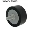 SKF VKMCV 51063 - Poulie renvoi/transmission, courroie trapézoïdale à nervures