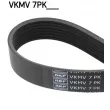 SKF VKMV 7PK1752 HD - Courroie trapézoïdale à nervures