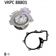 SKF VKPC 88801 - Pompe à eau, refroidissement du moteur