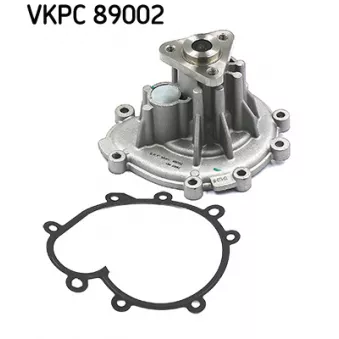 Pompe à eau, refroidissement du moteur SKF VKPC 89002