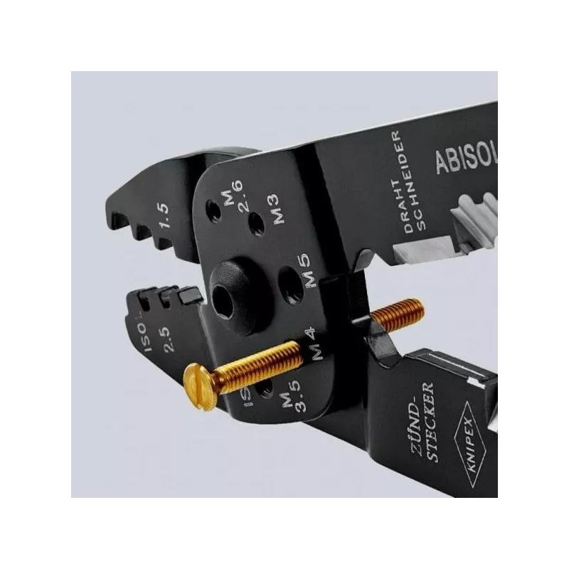 Pince à sertir KNIPEX 97 21 215 B - Visuel 2