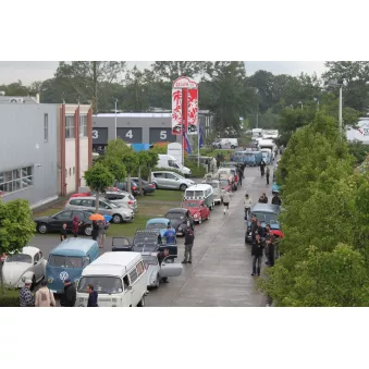 Joint pare-brise 'Deluxe' - Cox cabrio 08/57-07/64 (moulure alu) YOUNG PARTS [7021]