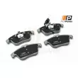 Jeu de 4 plaquettes de frein avant ProfiPower [1B1164]