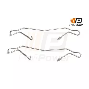 ProfiPower 9B1004 - Kit d'accessoires, plaquette de frein à disque