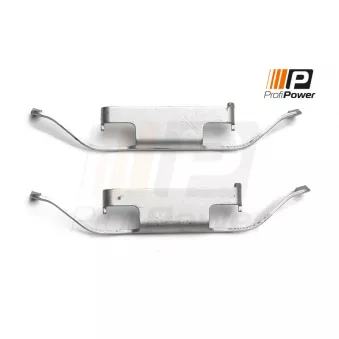 ProfiPower 9B1008 - Kit d'accessoires, plaquette de frein à disque