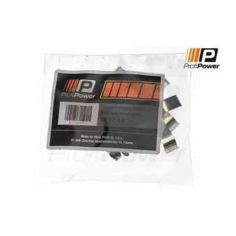 ProfiPower 9B1014 - Kit d'accessoires, plaquette de frein à disque