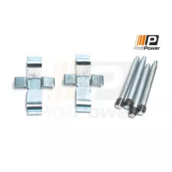 ProfiPower 9B1078 - Kit d'accessoires, plaquette de frein à disque