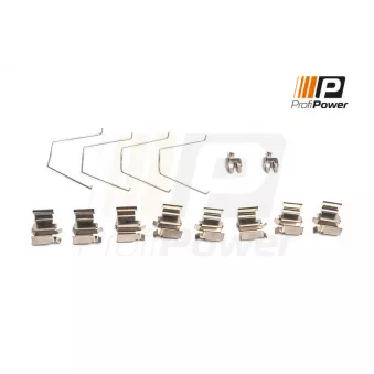 ProfiPower 9B1086 - Kit d'accessoires, plaquette de frein à disque