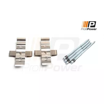 Kit d'accessoires, plaquette de frein à disque ProfiPower [9B1102]