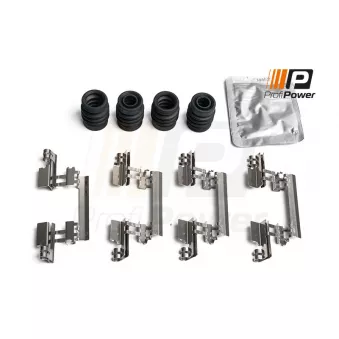 ProfiPower 9B1184 - Kit d'accessoires, plaquette de frein à disque