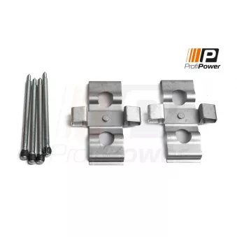 ProfiPower 9B1186 - Kit d'accessoires, plaquette de frein à disque