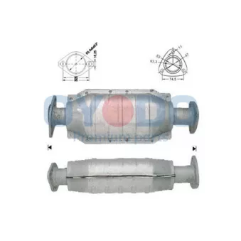 OYODO 10N0046-OYO - Catalyseur