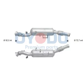 OYODO 20N0137-OYO - Filtre à particules / à suie, échappement