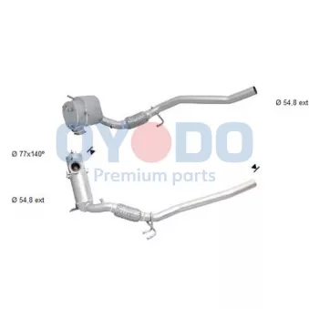 OYODO 20N0153-OYO - Filtre à particules / à suie, échappement
