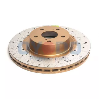 OYODO DBA4650XS - Jeu de 2 disques de frein arrière