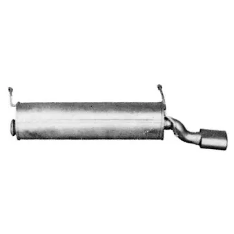 Silencieux arrière IMASAF OEM 96145084