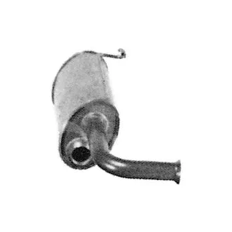 Silencieux central IMASAF OEM 96021664