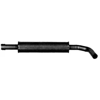 Silencieux central IMASAF OEM JZW253409C