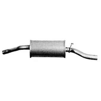 Silencieux arrière IMASAF [36.66.07]