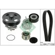 INA 529 0041 30 - Pompe à eau+Jeu de courroie trapézoïdale à nervures