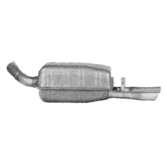 IMASAF 53.52.07 - Silencieux arrière