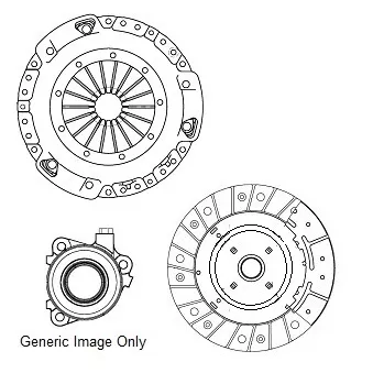 NATIONAL CK10083-15 - Kit d'embrayage