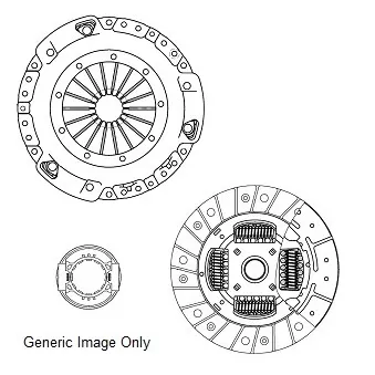 NATIONAL CK10113S - Kit d'embrayage