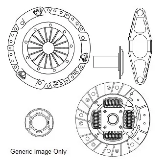 NATIONAL CK10362 - Kit d'embrayage