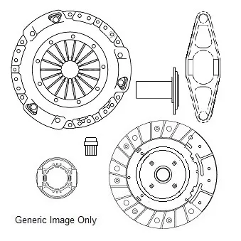 NATIONAL CK10378 - Kit d'embrayage