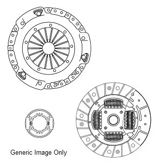 NATIONAL CK9090 - Kit d'embrayage