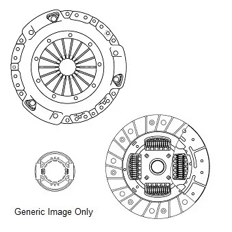 NATIONAL CK9150 - Kit d'embrayage