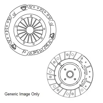 Kit d'embrayage NATIONAL OEM 1018705
