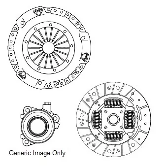 NATIONAL CK9654-14 - Kit d'embrayage