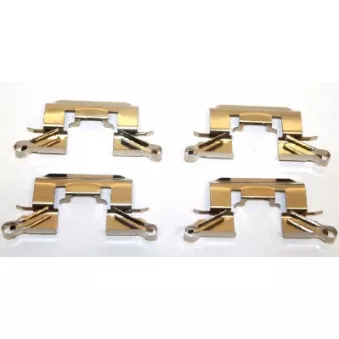 NATIONAL FK3046PK - Kit d'accessoires, plaquette de frein à disque