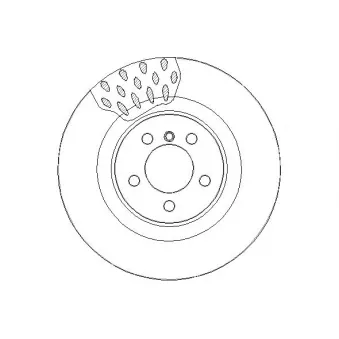 NATIONAL NBD1741 - Jeu de 2 disques de frein arrière