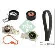 INA 530 0612 30 - Pompe à eau + kit de courroie de distribution