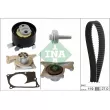 INA 530 0843 30 - Pompe à eau + kit de courroie de distribution