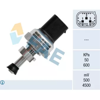 FAE 16154 - Capteur, pression des gaz échappement