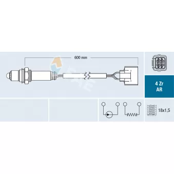 Sonde lambda FAE OEM 22641AA470
