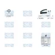 Saleri SIL K1PA1073 - Pompe à eau + kit de courroie de distribution
