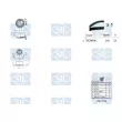 Saleri SIL K1PA1133 - Pompe à eau + kit de courroie de distribution