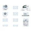 Saleri SIL K1PA1136AL - Pompe à eau + kit de courroie de distribution