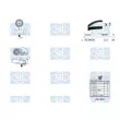 Saleri SIL K1PA1307 - Pompe à eau + kit de courroie de distribution